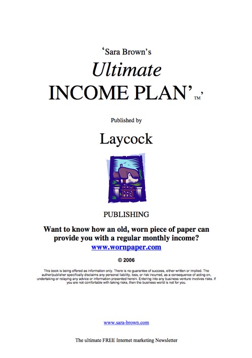 Product picture Ultimate Income Plan